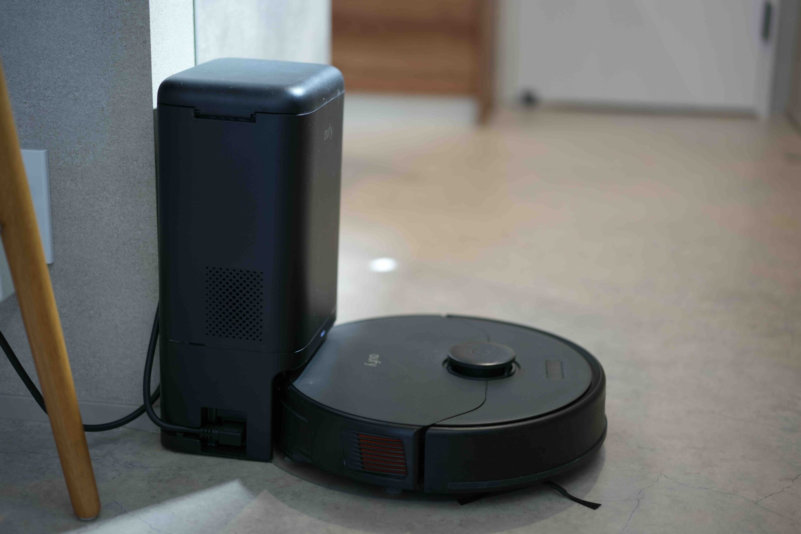 狭小住宅のロボット掃除機